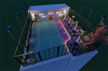 財政部河南監(jiān)管局屋頂花園