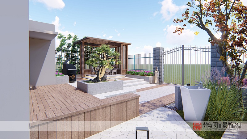 別墅庭院設(shè)計(jì)效果圖 別墅庭院設(shè)計(jì)效果圖