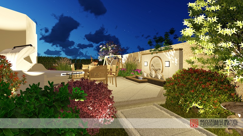 庭院景觀設(shè)計(jì)效果圖