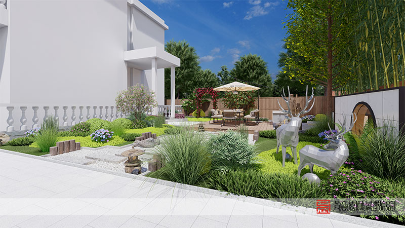 鄭州嶺上人家220㎡庭院設(shè)計 鄭州嶺上人家220㎡庭院設(shè)計