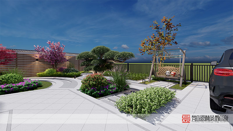 鄭州聯(lián)通小區(qū)210平米庭院設(shè)計(jì) 鄭州聯(lián)通小區(qū)210平米庭院設(shè)計(jì)