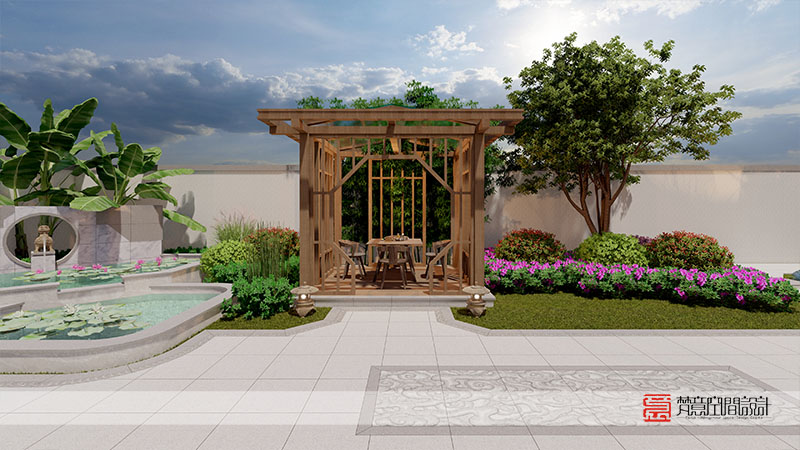 鄭州花園新村別墅庭院設(shè)計(jì) 鄭州花園新村別墅庭院設(shè)計(jì)