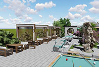 鄭州屋頂花園設(shè)計(jì)中景觀設(shè)計(jì)要遵循的原則