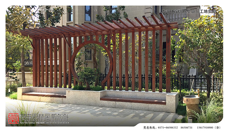 別墅庭院設(shè)計,林溪灣別墅庭院