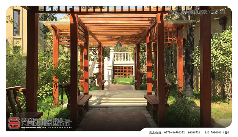 別墅庭院設(shè)計,林溪灣別墅庭院