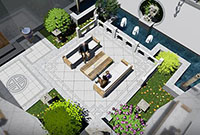 鄭州庭院設(shè)計(jì)用于景觀小徑的最好材料