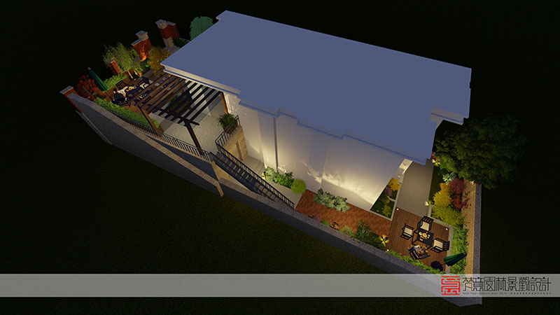 鄭州庭院設(shè)計(jì),鄭州長基雁月灣庭院設(shè)計(jì)