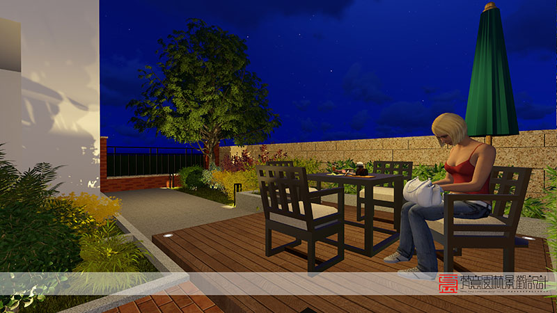 鄭州庭院設(shè)計(jì),鄭州長基雁月灣庭院設(shè)計(jì)