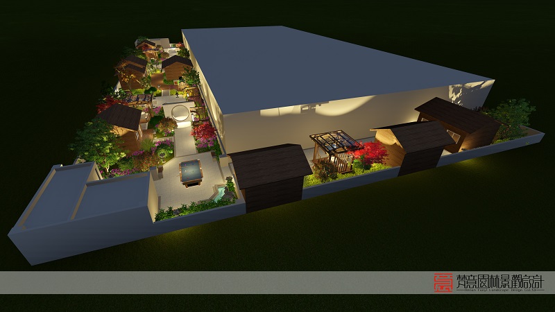 屋頂花園設(shè)計(jì)效果圖,鄭州屋頂花園設(shè)計(jì)