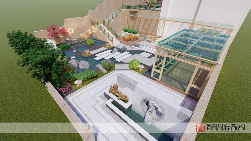 鄭州別墅庭院設(shè)計(jì)